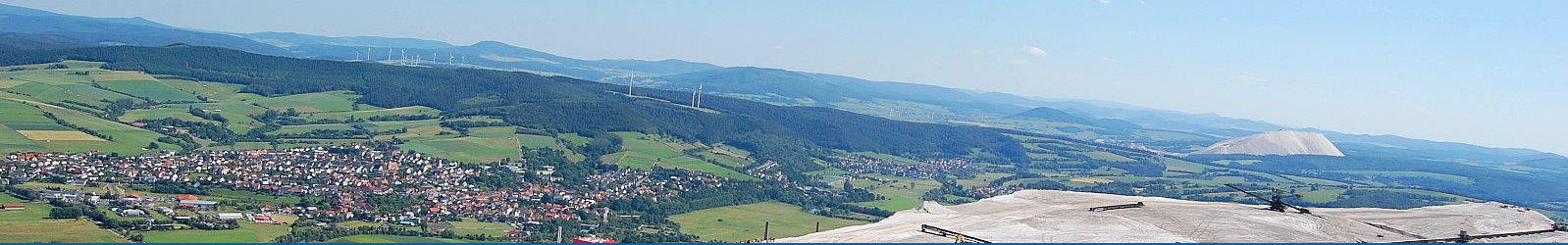 Blick auf Heringen (Werra)