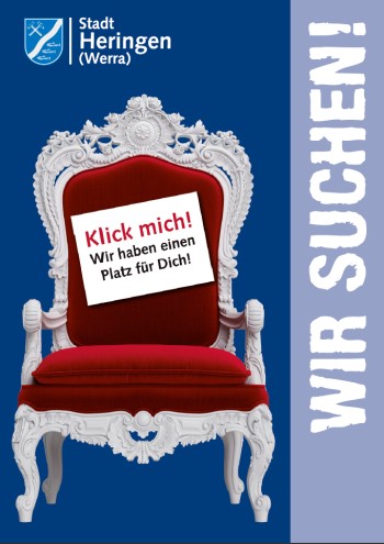 Klick mich! Wir haben einen Platz für Dich!